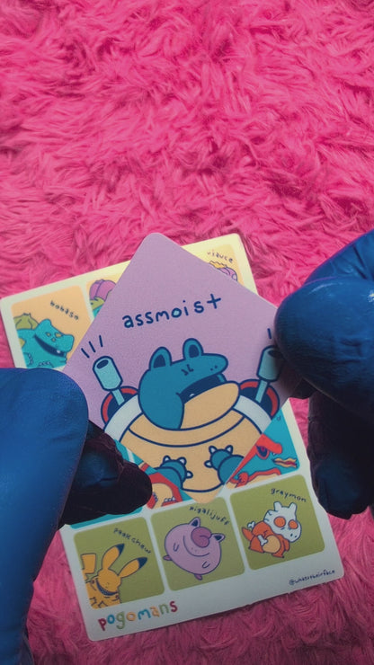 Draggin' Balls sticker sheet!