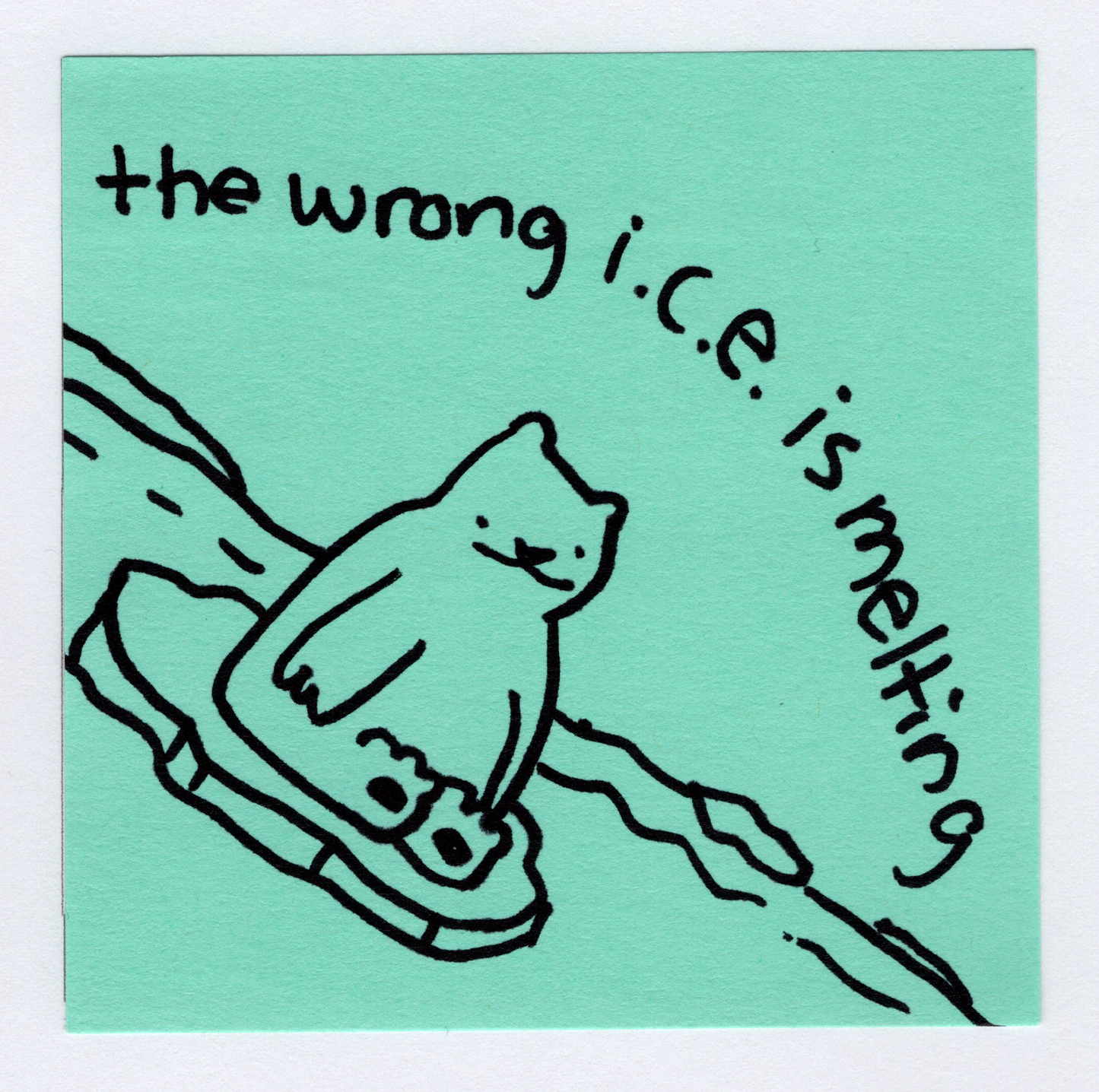 The wrong ice sticker! *Preorder*