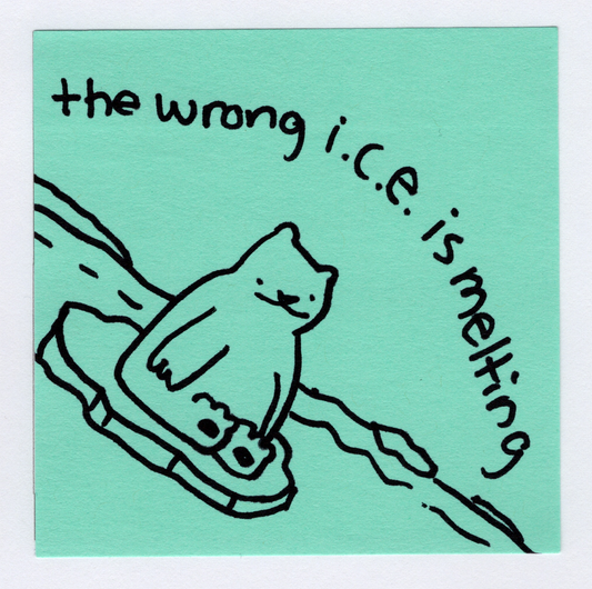The wrong ice sticker! *Preorder*