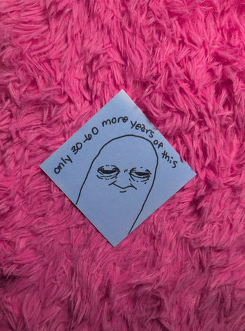 Only 30 to 60 more years sticker!