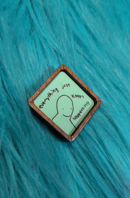 Wood frame Magnets!