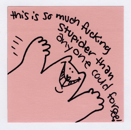 Stupider sticker! *Preorder*