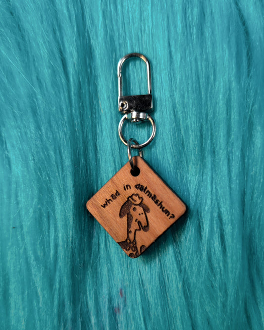 Whad in Dalmashun Keychain!