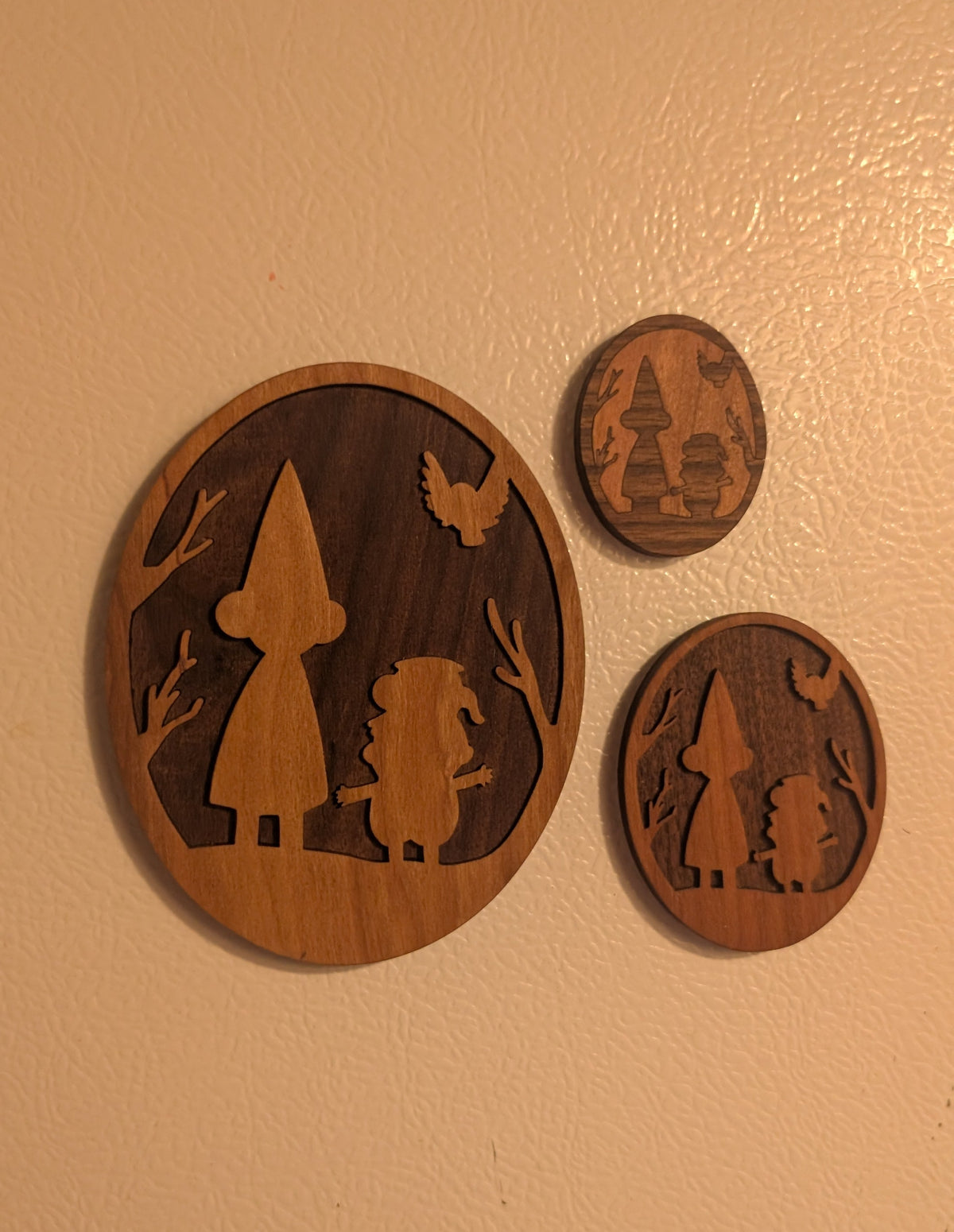 OTGW magnet! Walnut and Cherry inlay!