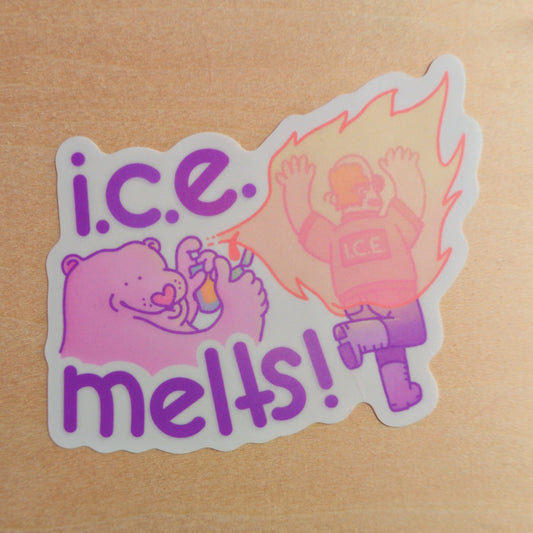 Ice melts sticker! - Whatstheirface - [] - 