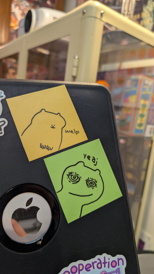 "yeaj" sticker!