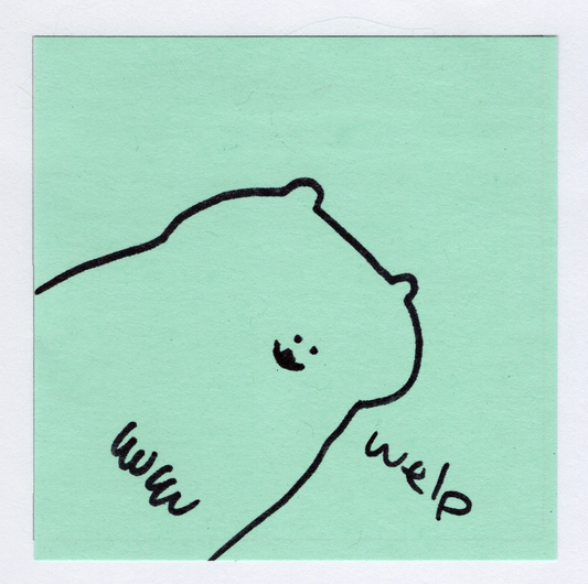 Welp sticker! *Preorder*