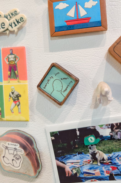 Wood frame Magnets!