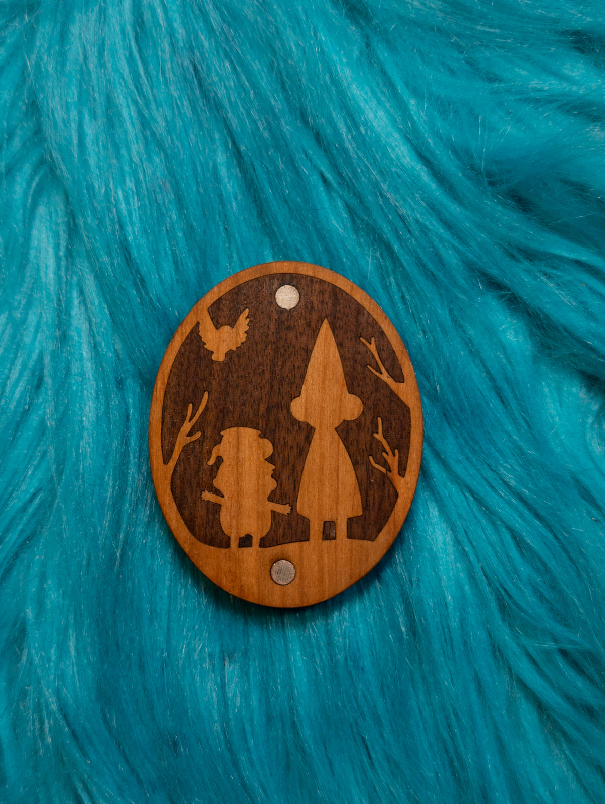 OTGW magnet! Walnut and Cherry inlay!