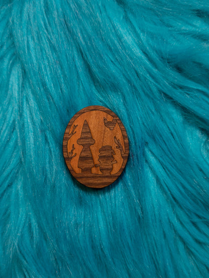 OTGW magnet! Walnut and Cherry inlay!