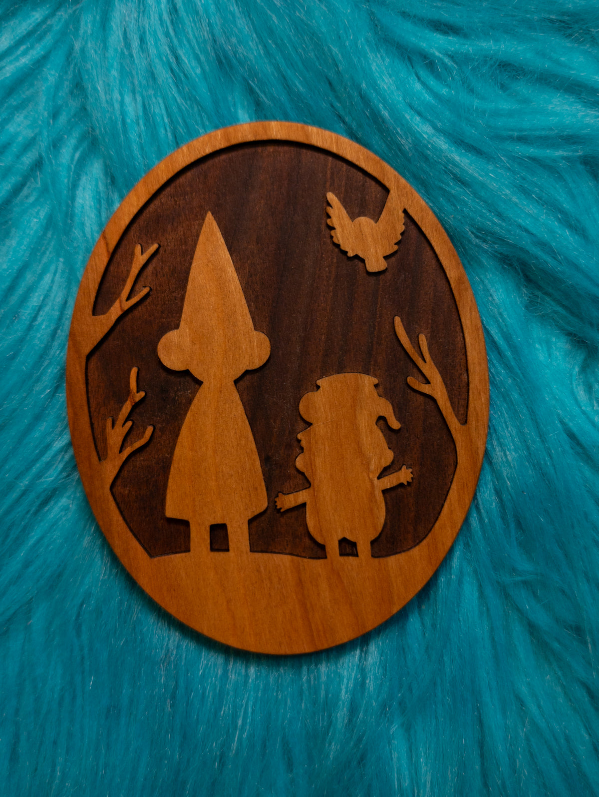 OTGW magnet! Walnut and Cherry inlay!