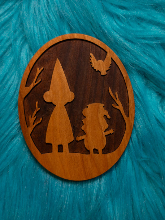 OTGW magnet! Walnut and Cherry inlay!